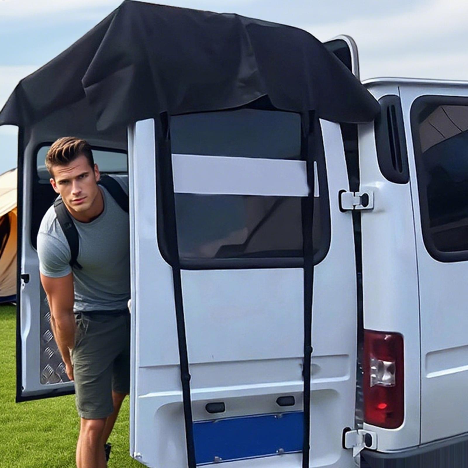 Outdoor Camping Van - 캠핑카용 방풍 트렁크 커버, 캠핑, 하이킹,