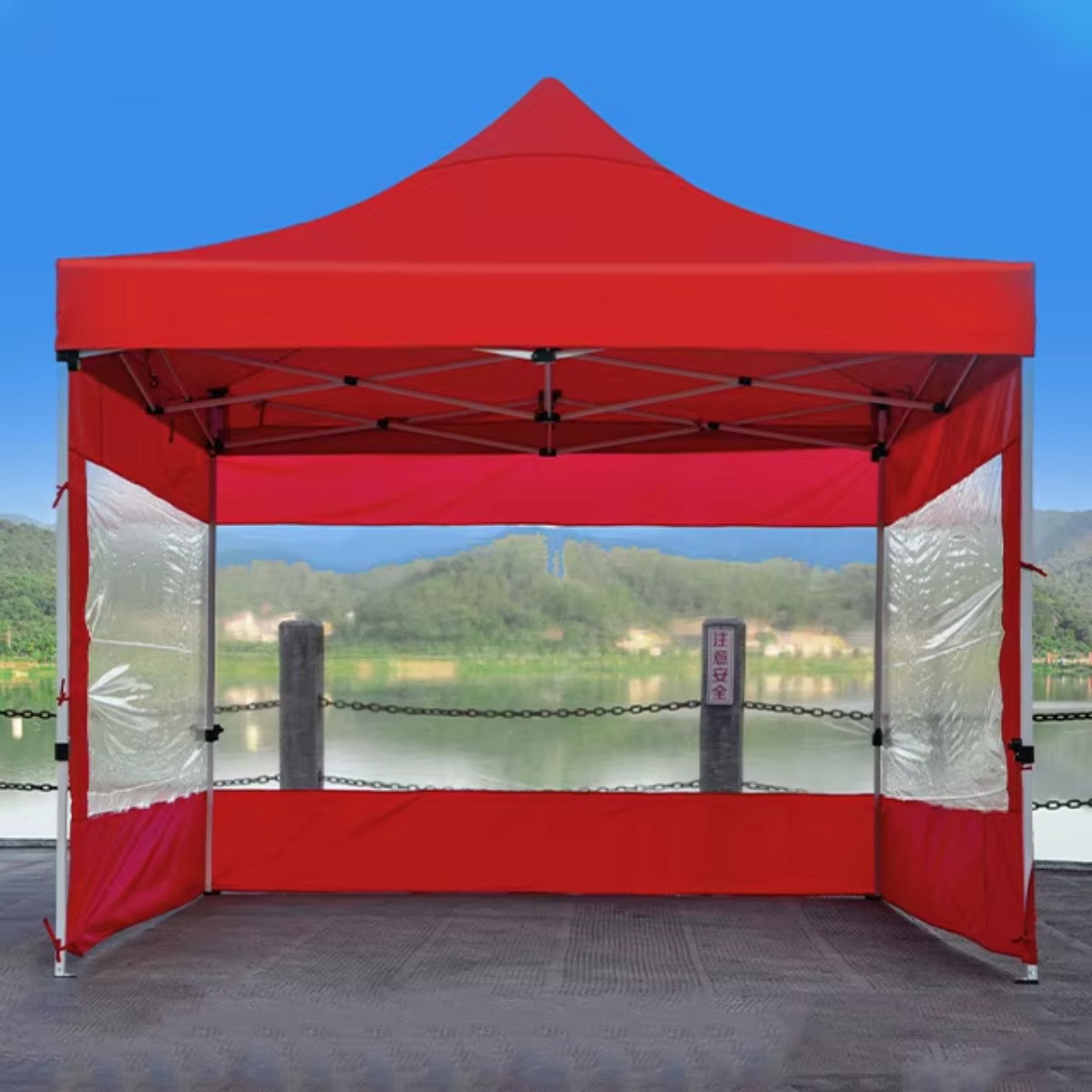 Outdoor Yurt Camping - 10x10피트 10x20피트 유르트 텐트 팝업 텐트