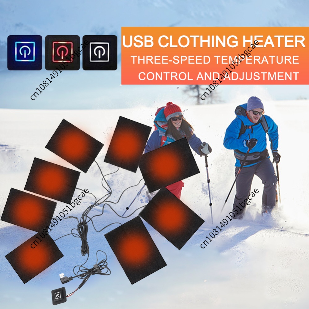 Outdoor Camping In Winter - USB 가열 패드 전기 천 히터