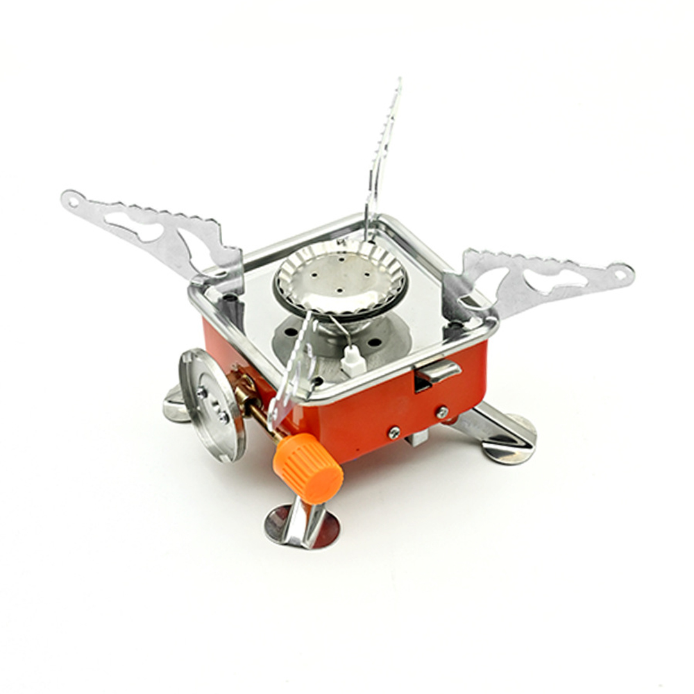 Outdoor Gas Camping Oven - 휴대용 버너 캠핑 접이식 방풍 야외
