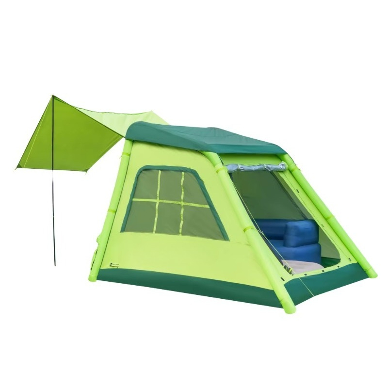 Outdoor Camping Backpack - 휴대용 옥스포드 방수 에어 텐트 (간편한