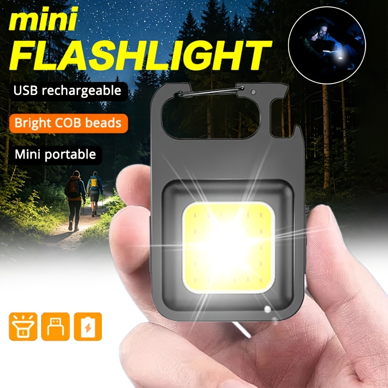 Outdoor Camping Lantern - 휴대용 키체인 라이트 미니 다기능 캠핑