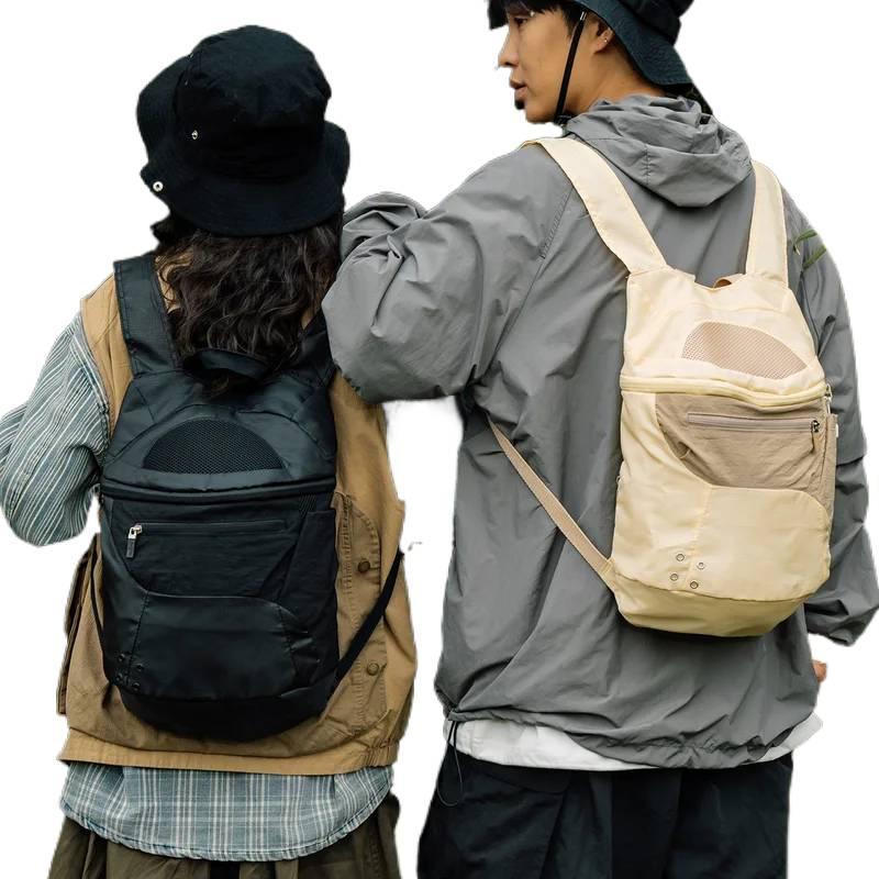Outdoor Camping Backpack - 남성용 야외 하이킹 배낭 초경량 나일론