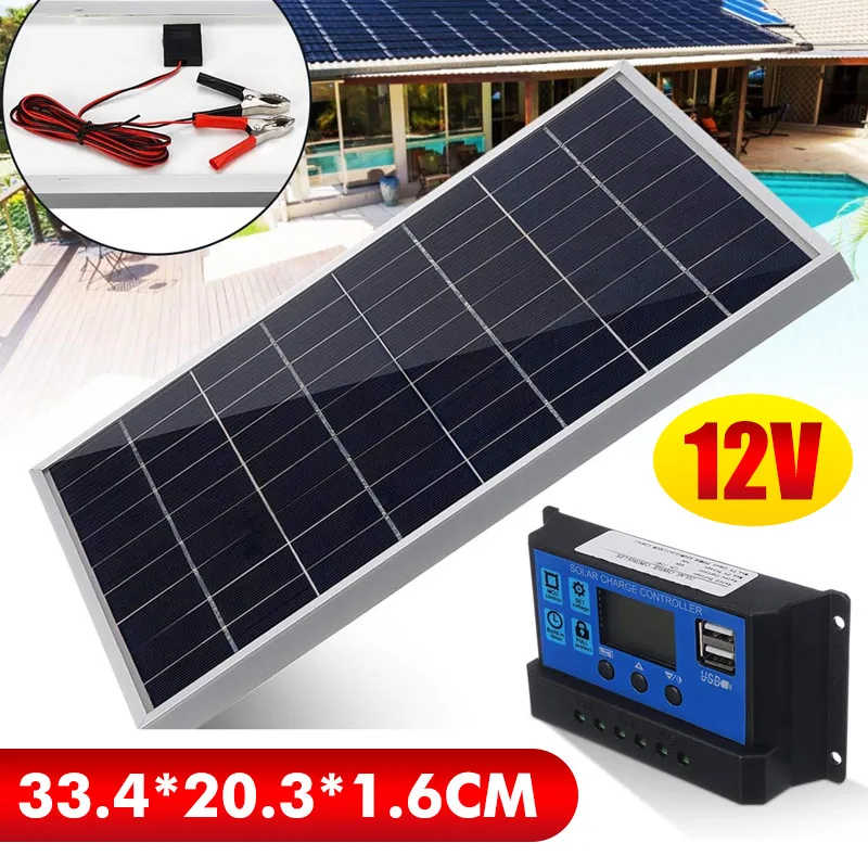 Outdoor Camping Van - 50W 태양 전지 패널 키트 40A