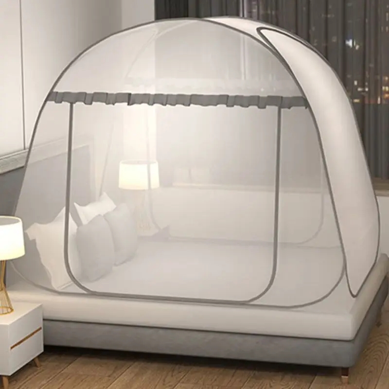 Outdoor Yurt Camping - 간단한 유르트 모기장 휴대용 캠핑 텐트,