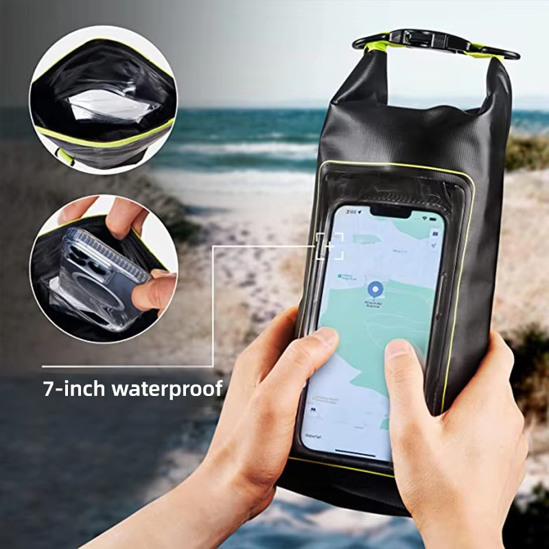 Dry Bag Waterproof - 2L PVC 모바일 방수 가방 수영