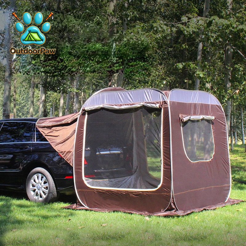 Outdoor Camping Canopy - 차량 후면 확장형 텐트 자동 3-4인용