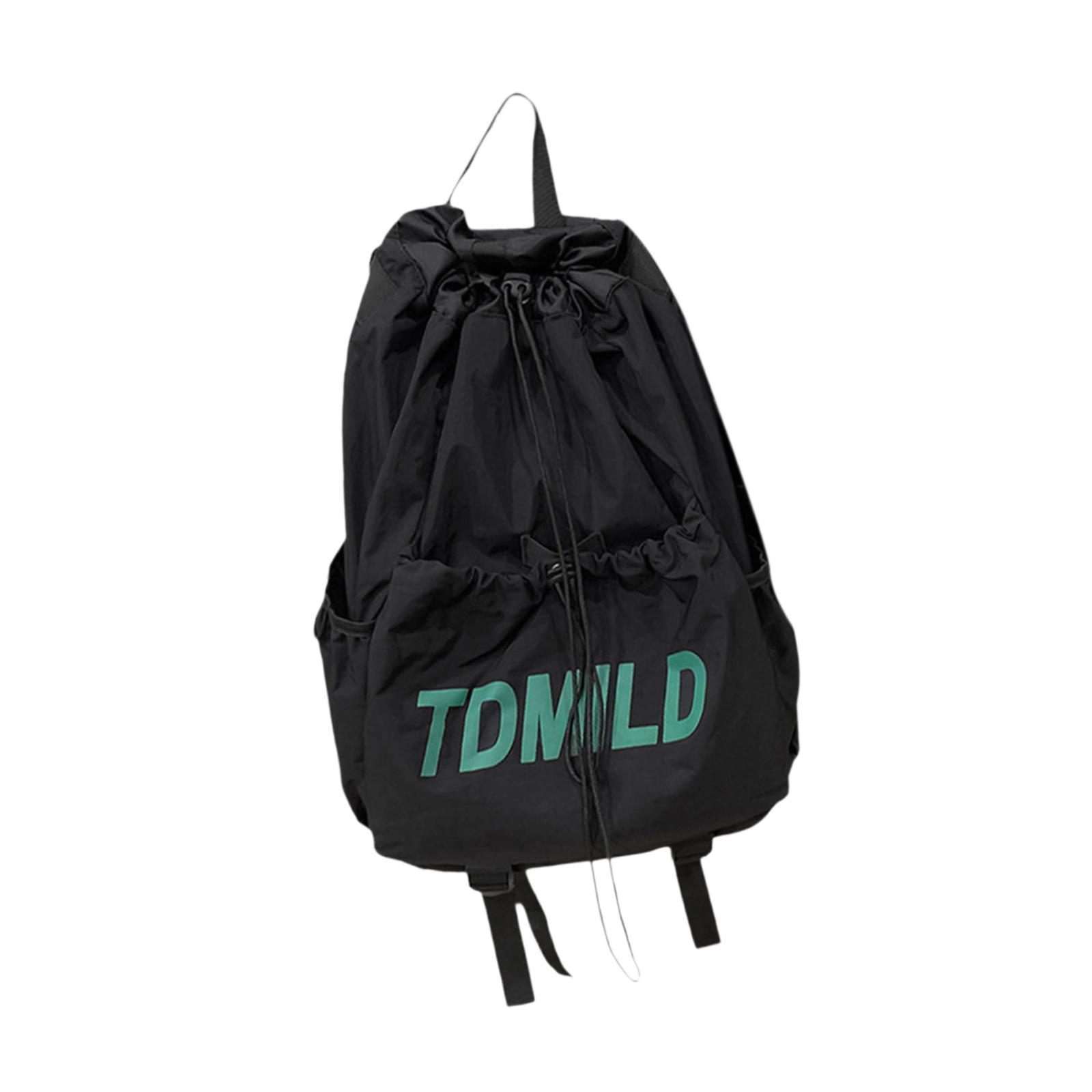 Outdoor Camping Backpack - 드로스트링 백팩 방수 캐주얼 가방 비치