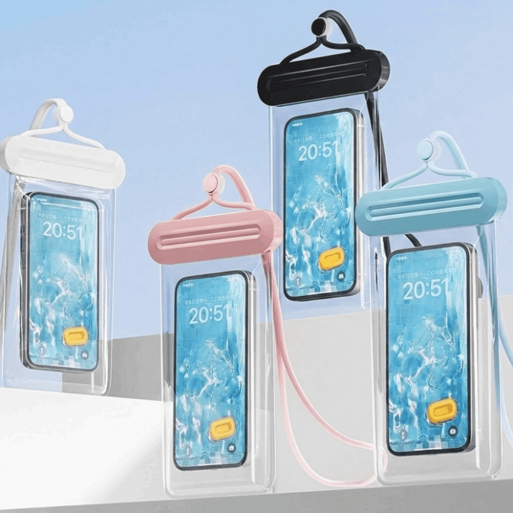 터치스크린 방수 휴대폰 가방 단색 PVC 플로팅 폰 드 - Dry Bag Waterproof 리뷰 및 가격