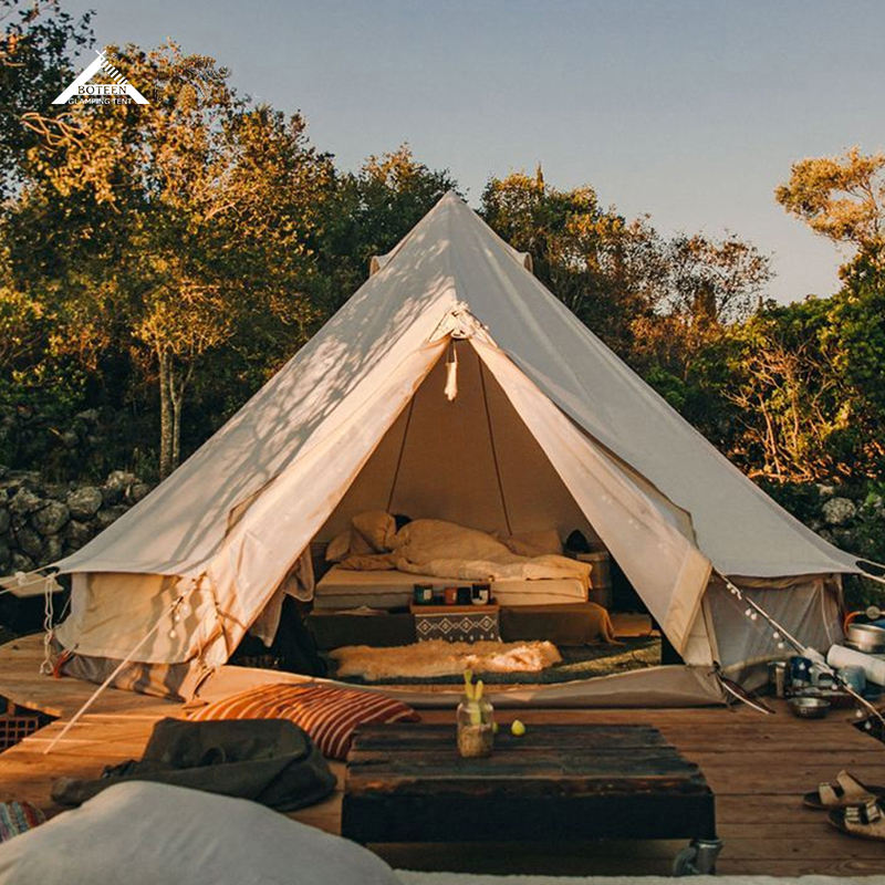 야외용 코튼 벨 텐트, 중앙 기둥 없음, 방수 가족 캠 - Outdoor Yurt Camping 리뷰 및 가격