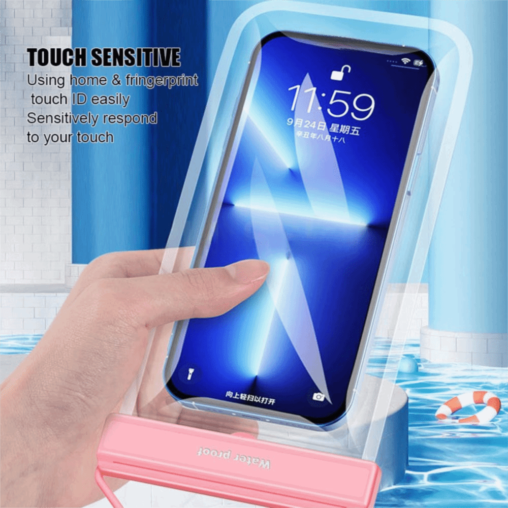 터치스크린 방수폰 가방 솔리드 컬러 행잉 로프 플로팅  - Dry Bag Waterproof 리뷰 및 가격