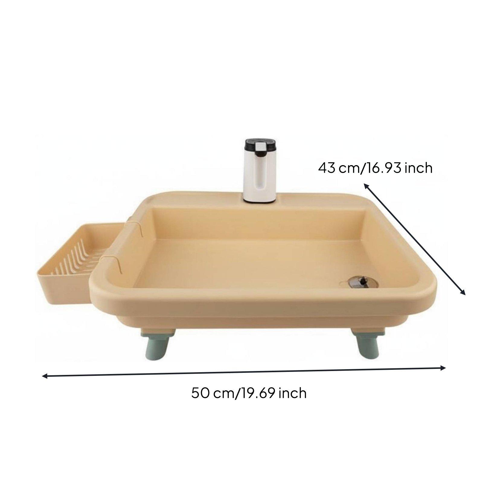 야외 캠핑 세면대 휴대용 싱크대 전기 워터 펌프 수도꼭 - Outdoor Camping Sink 리뷰 및 가격