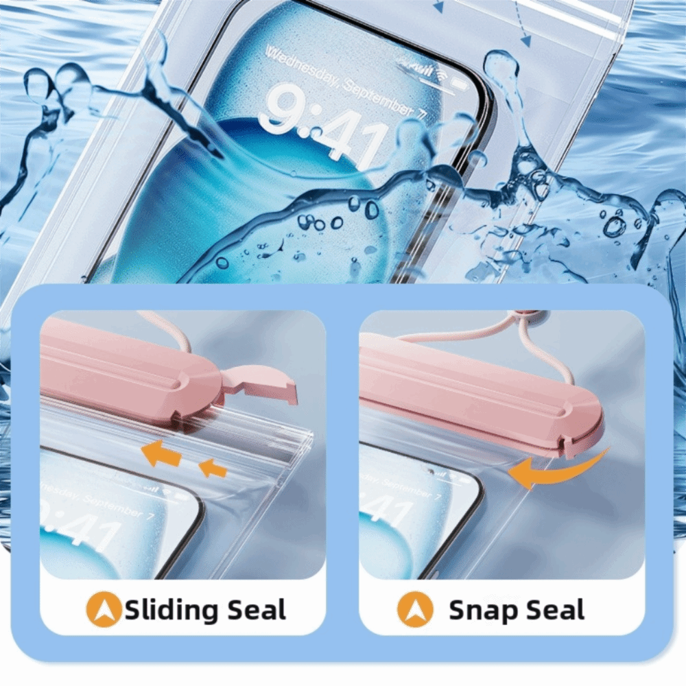 터치스크린 방수 휴대폰 가방 투명 단색 목걸이형 폰 가 - Dry Bag Waterproof 리뷰 및 가격