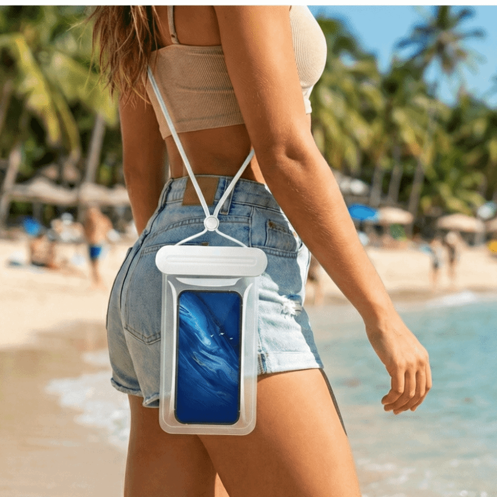 터치스크린 방수 휴대폰 가방 투명 단색 목걸이형 폰 가 - Dry Bag Waterproof 리뷰 및 가격