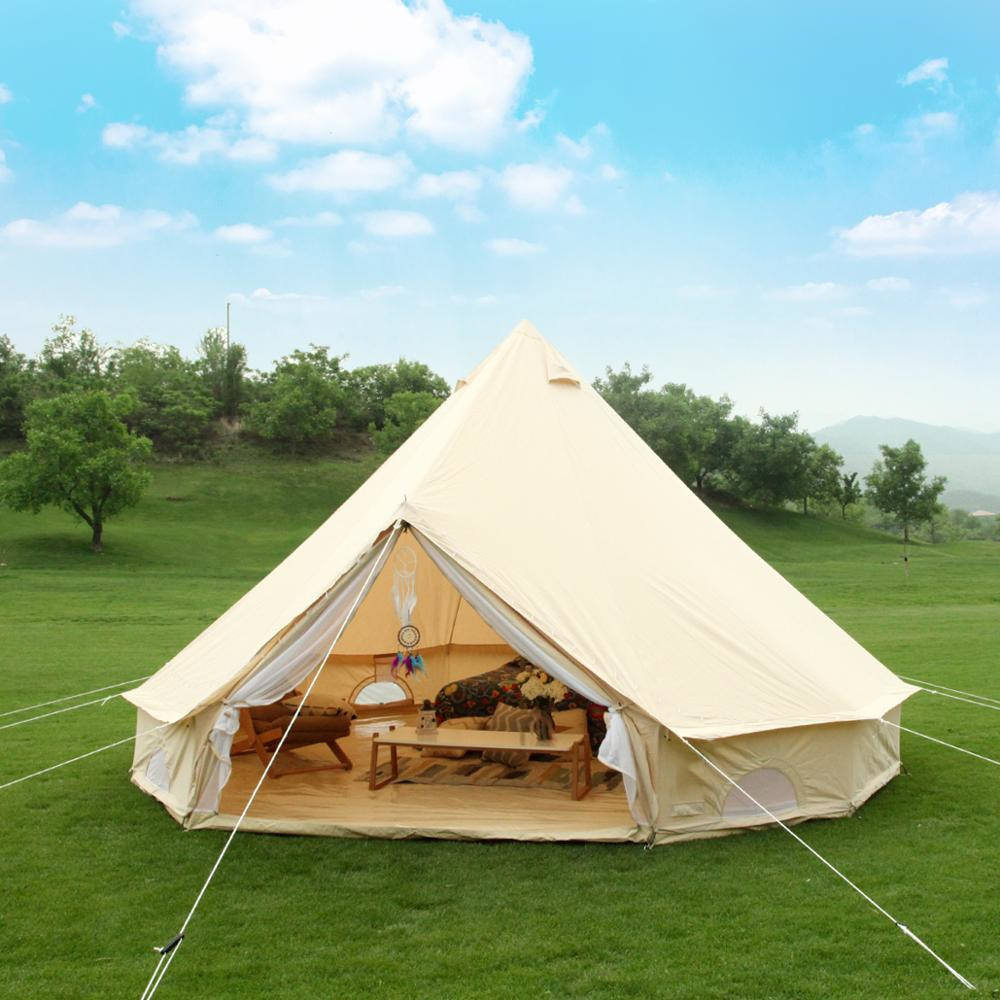 방수 야외 글램핑 텐트 4계절 고급 가족 캠핑 유르트  - Outdoor Yurt Camping 리뷰 및 가격