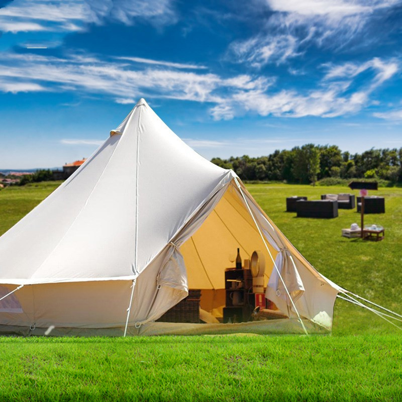 방수 야외 글램핑 텐트 4계절 고급 가족 캠핑 유르트  - Outdoor Yurt Camping 리뷰 및 가격