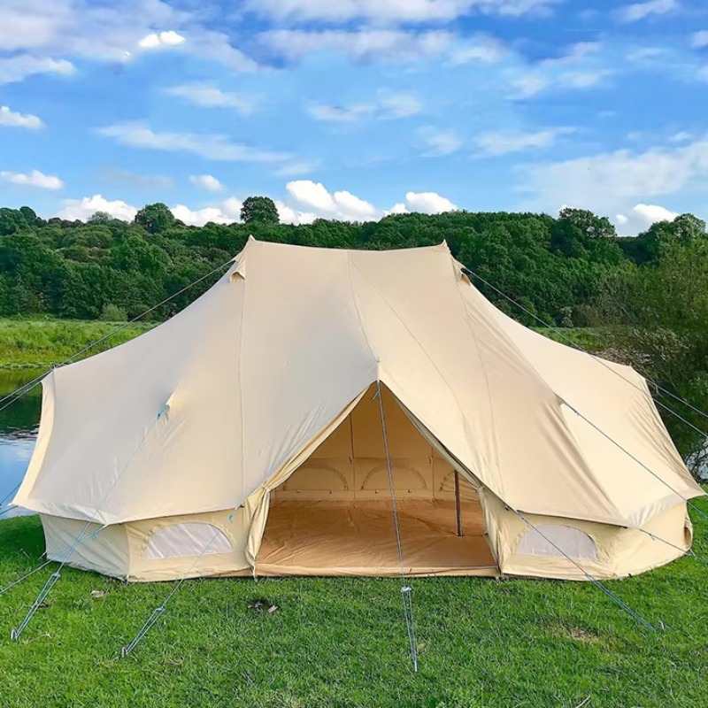 2026 대형 4계절용 면 캔버스 월 텐트 글램핑 유르 - Outdoor Yurt Camping 리뷰 및 가격