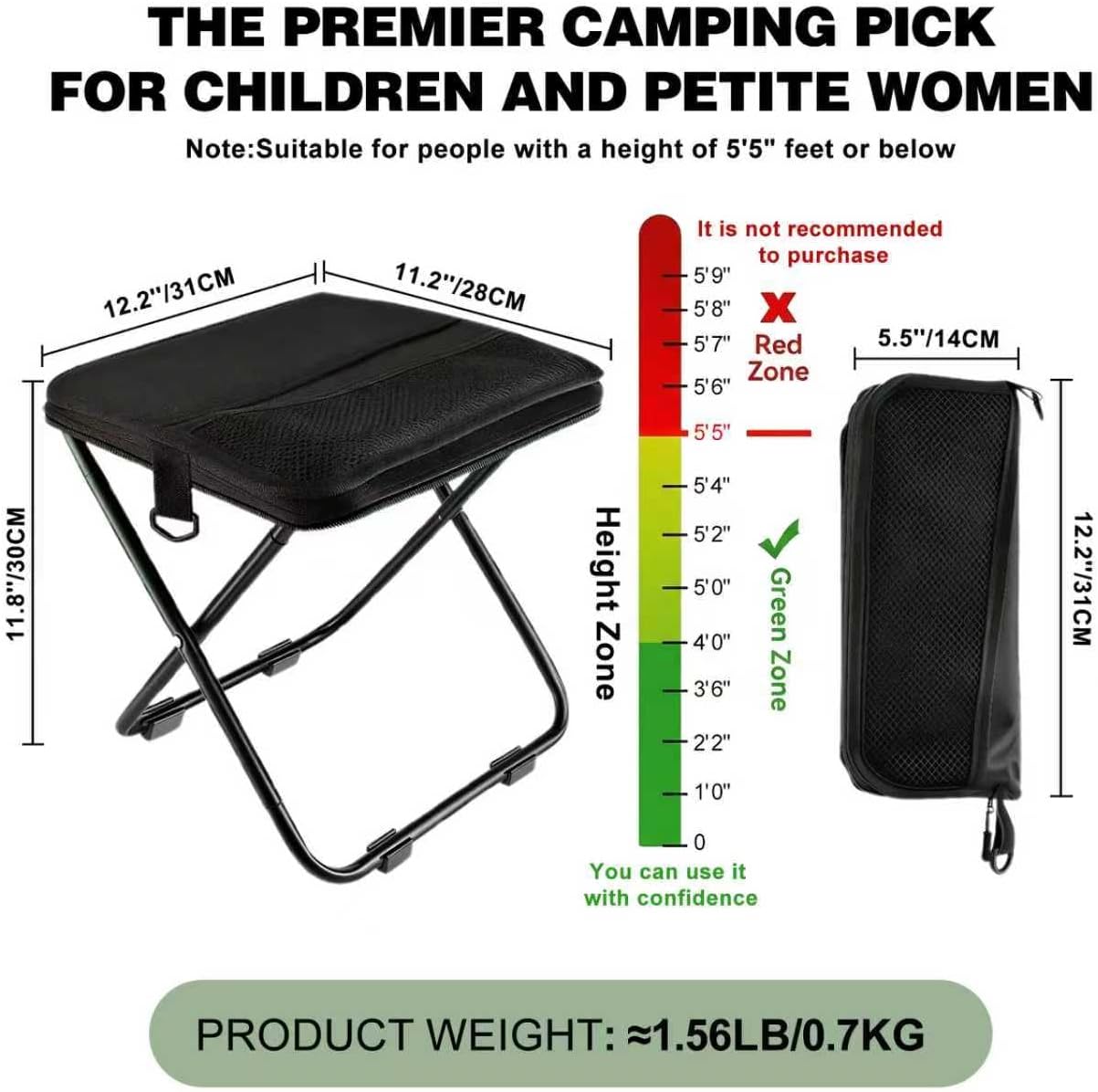 GMOX 캠핑 스툴 휴대용 의자: 모든 지형에 적합한  - Outdoor Camping Sink 리뷰 및 가격