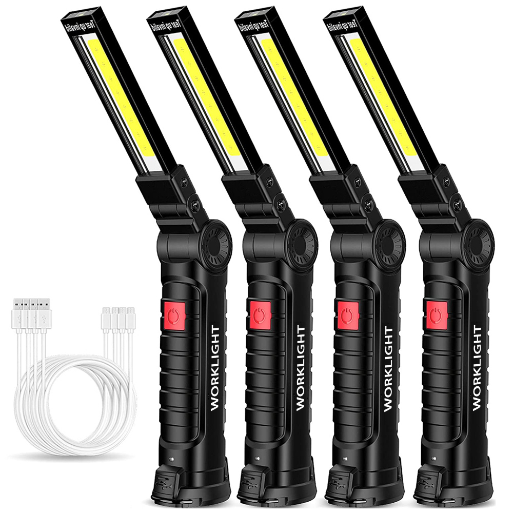 휴대용 접이식 LED 손전등 강력한 자석 COB 작업등 - Outdoor Camping Lantern 리뷰 및 가격