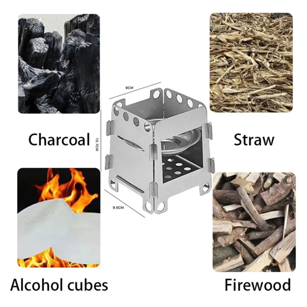 캠핑 난로 나무 난로 알코올 난로 스테인레스 스틸 휴대 - Outdoor Gas Camping Oven 리뷰 및 가격