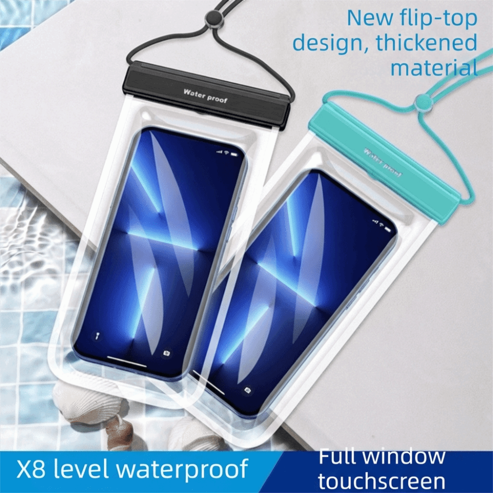 터치스크린 방수폰 가방, 끈으로 걸 수 있는 넥 스트랩 - Dry Bag Waterproof 리뷰 및 가격