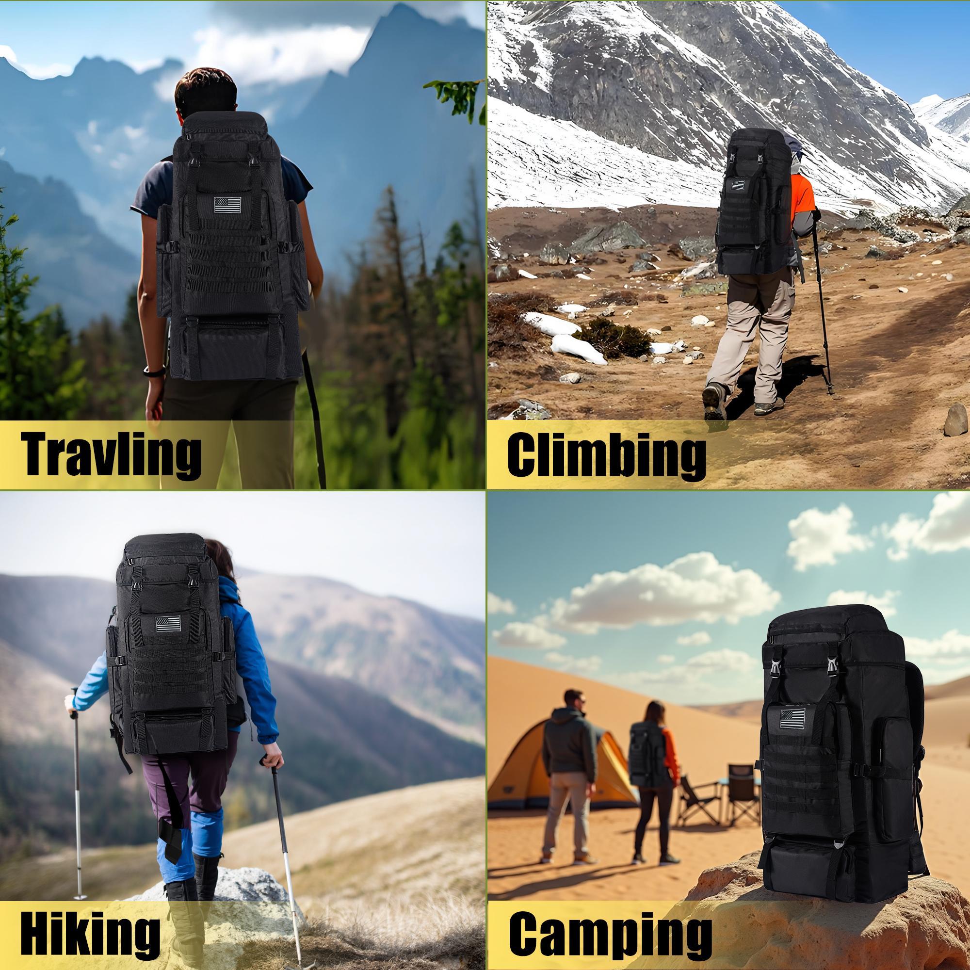 70L 전문 하이킹 배낭 대용량 인체공학적 하중분산 등 - Outdoor Camping Backpack 리뷰 및 가격