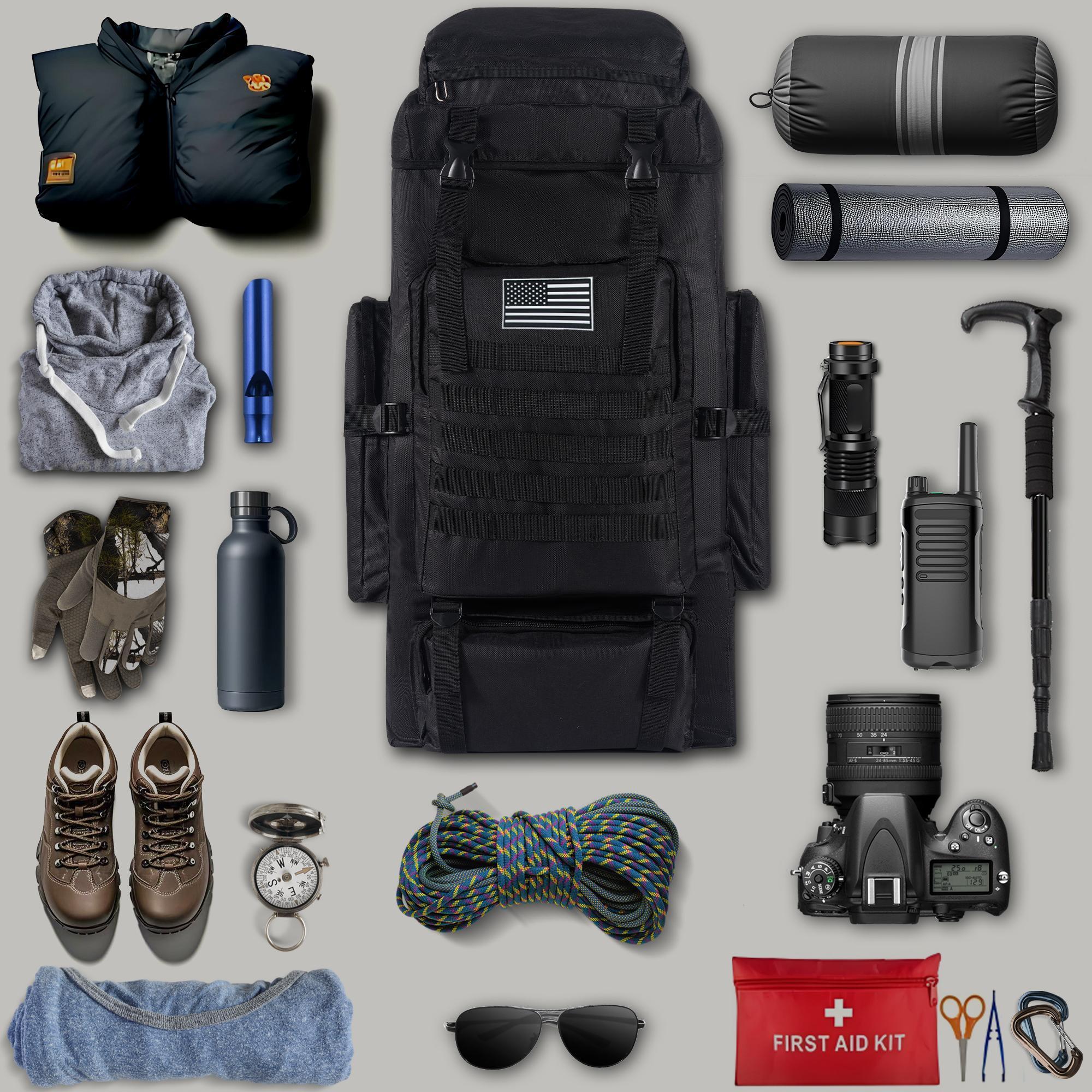 70L 전문 하이킹 배낭 대용량 인체공학적 하중분산 등 - Outdoor Camping Backpack 리뷰 및 가격