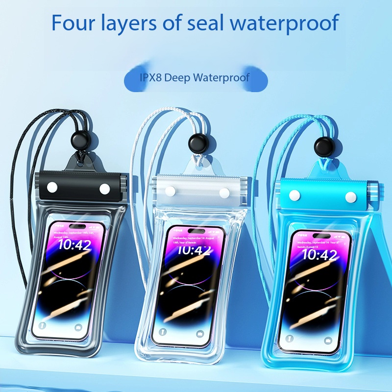 1pcs 끈이 달린 범용 방수 전화 파우치 수영 해변  - Dry Bag Waterproof 리뷰 및 가격