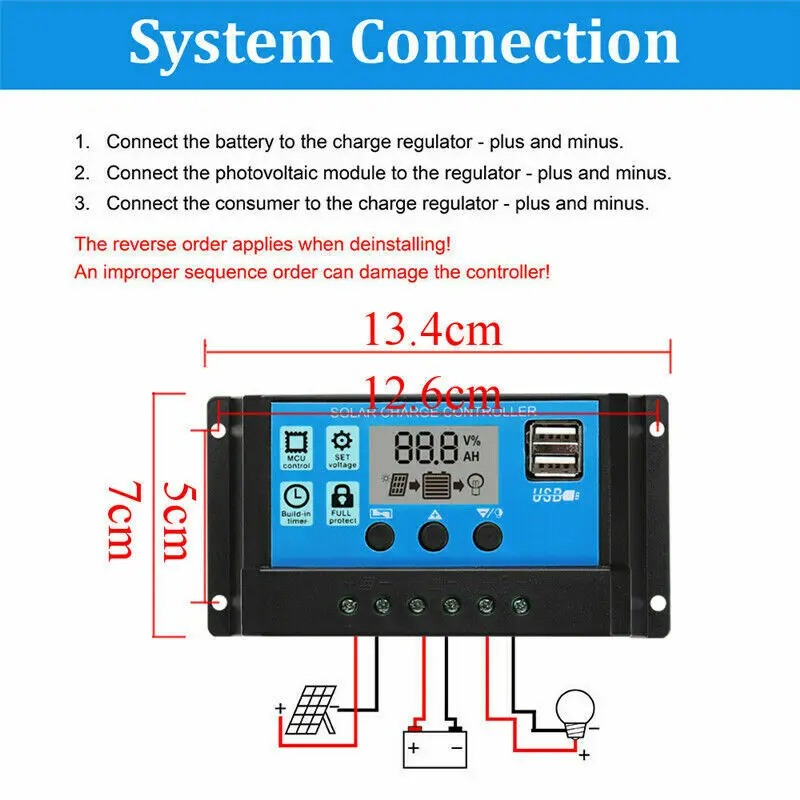 50W 태양 전지 패널 키트 40A 태양 광 충전 컨트 - Outdoor Camping Van 리뷰 및 가격