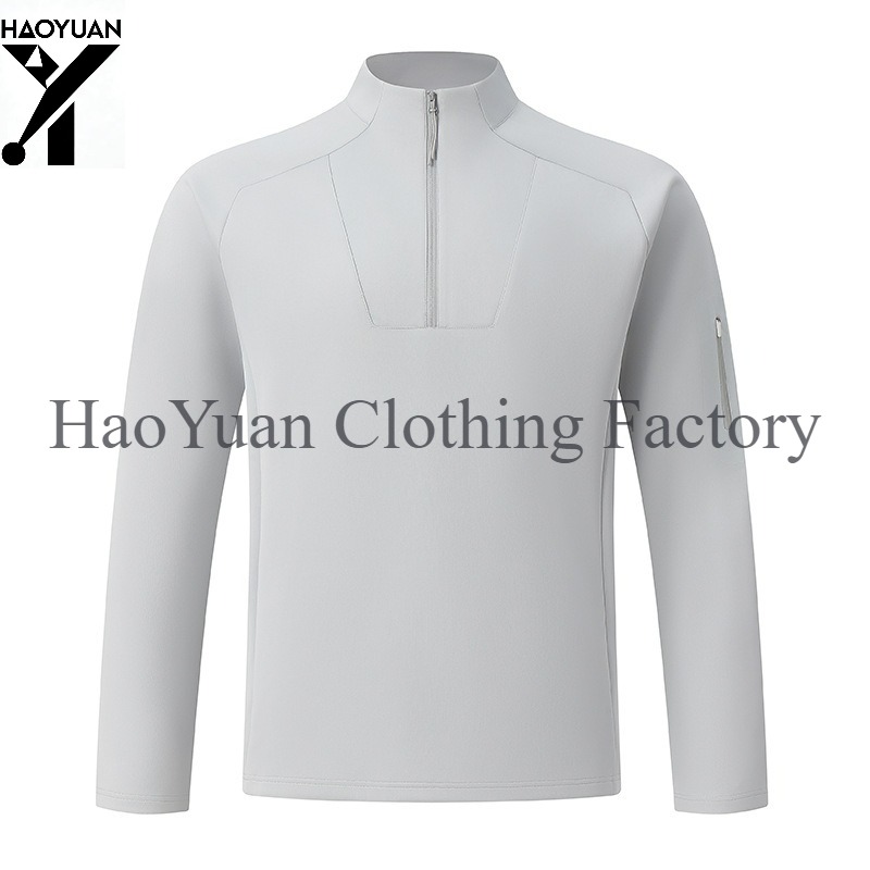 남성용 하프 지퍼 긴팔 셔츠 (캐주얼 아웃도어 하이킹  - Outdoor Camping In Winter 리뷰 및 가격