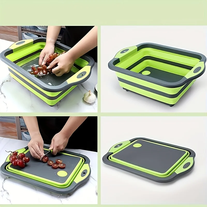 휴대용 접이식 물통, 내장형 싱크대 및 도마 보관 기능 - Outdoor Camping Sink 리뷰 및 가격