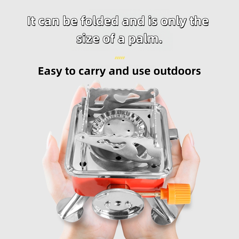 야외용 미니 사각 스토브 캠핑 조리기구 휴대용 접이식  - Outdoor Gas Camping Oven 리뷰 및 가격