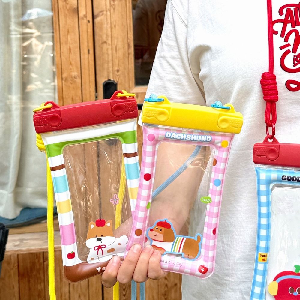 투명 방수 휴대폰 가방 PVC 이중 걸이끈 목걸이형 폰 - Dry Bag Waterproof 리뷰 및 가격