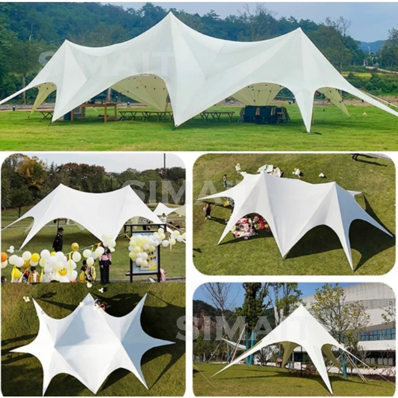 야외 캠핑 캐노피 텐트 대형, 삼봉형, 상업용 캠프,  - Outdoor Camping Canopy 리뷰 및 가격