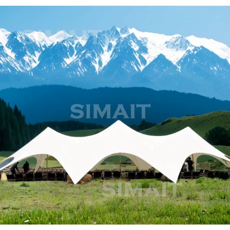 야외 캠핑 캐노피 텐트 대형, 삼봉형, 상업용 캠프,  - Outdoor Camping Canopy 리뷰 및 가격
