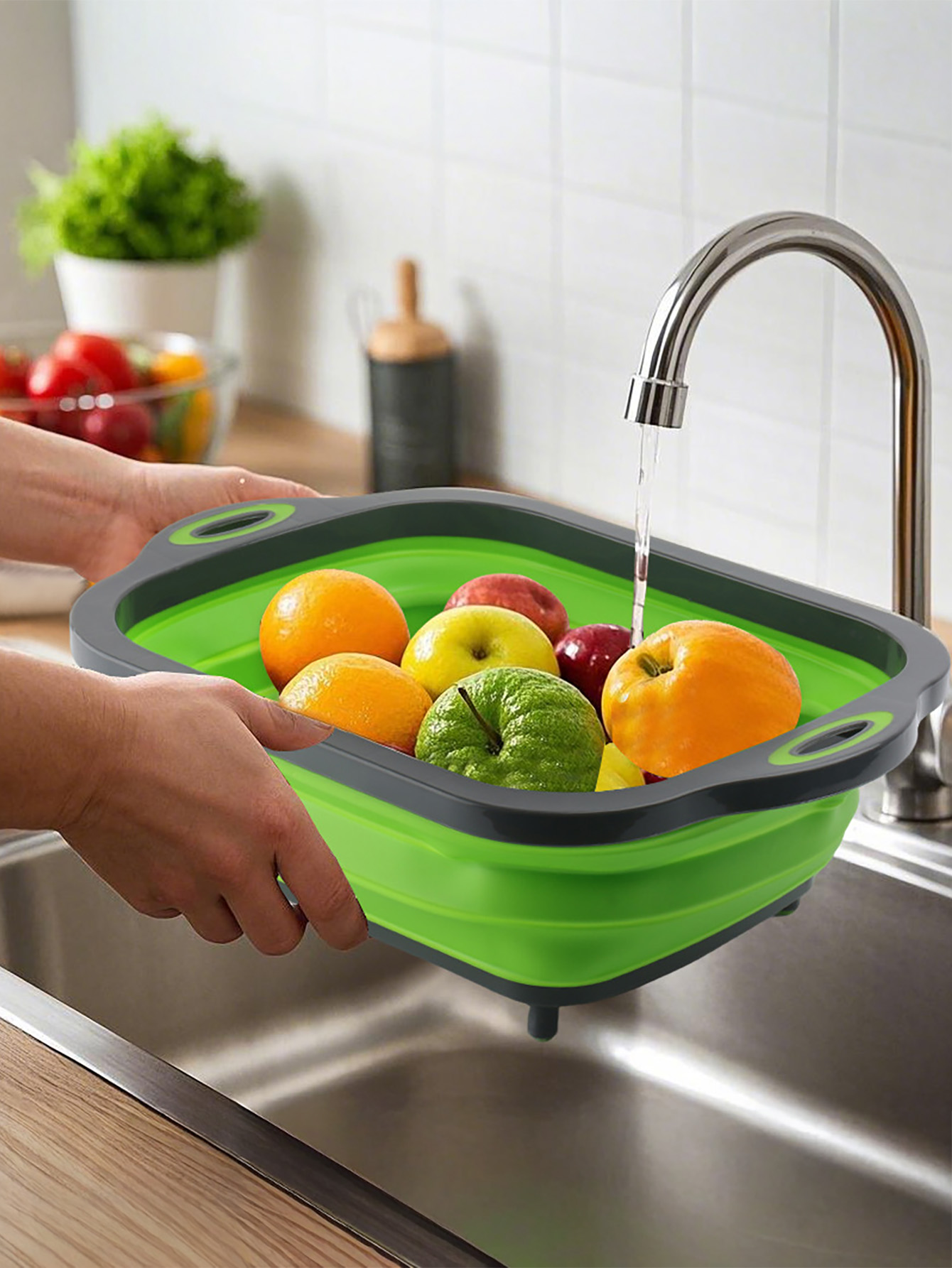 캠핑용 접이식 도마 식기 세척통 바베큐 준비통 캠프 싱 - Outdoor Camping Sink 리뷰 및 가격