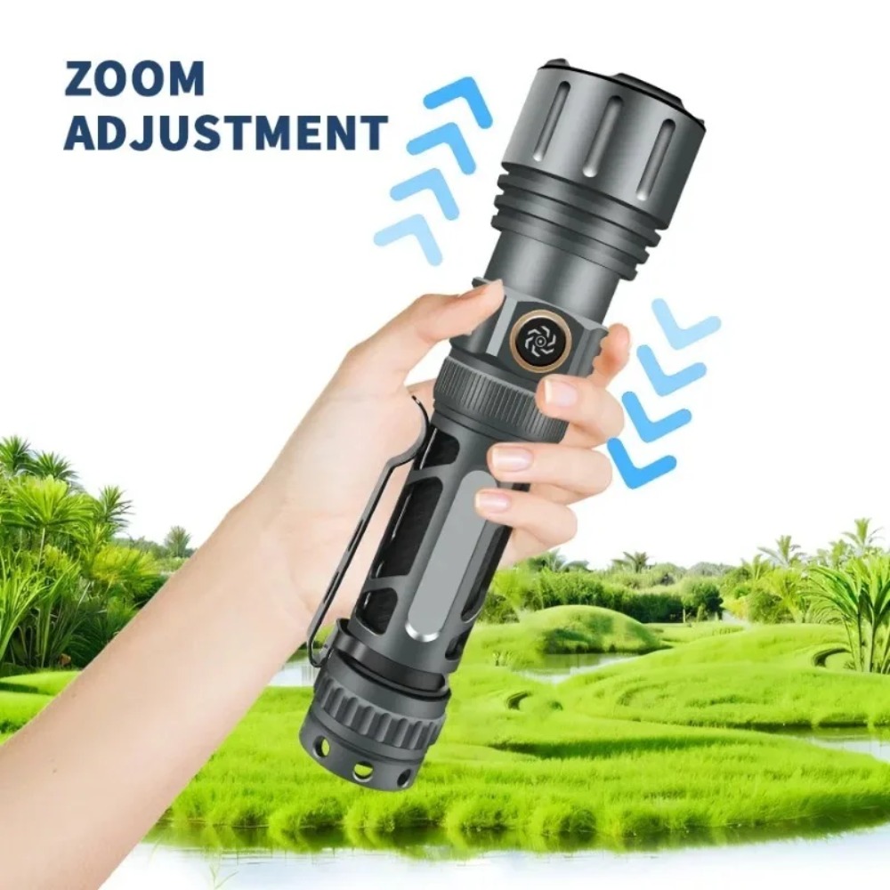 슈퍼 밝은 손전등 휴대용 충전식 LED 램프 전술 캠핑 - Outdoor Camping Lantern 리뷰 및 가격