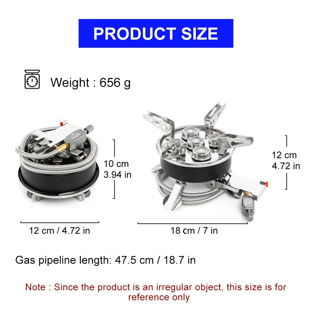 Widesea 캠핑 관광 버너, 8800W 가스 스토브 - Outdoor Camping Sink 리뷰 및 가격