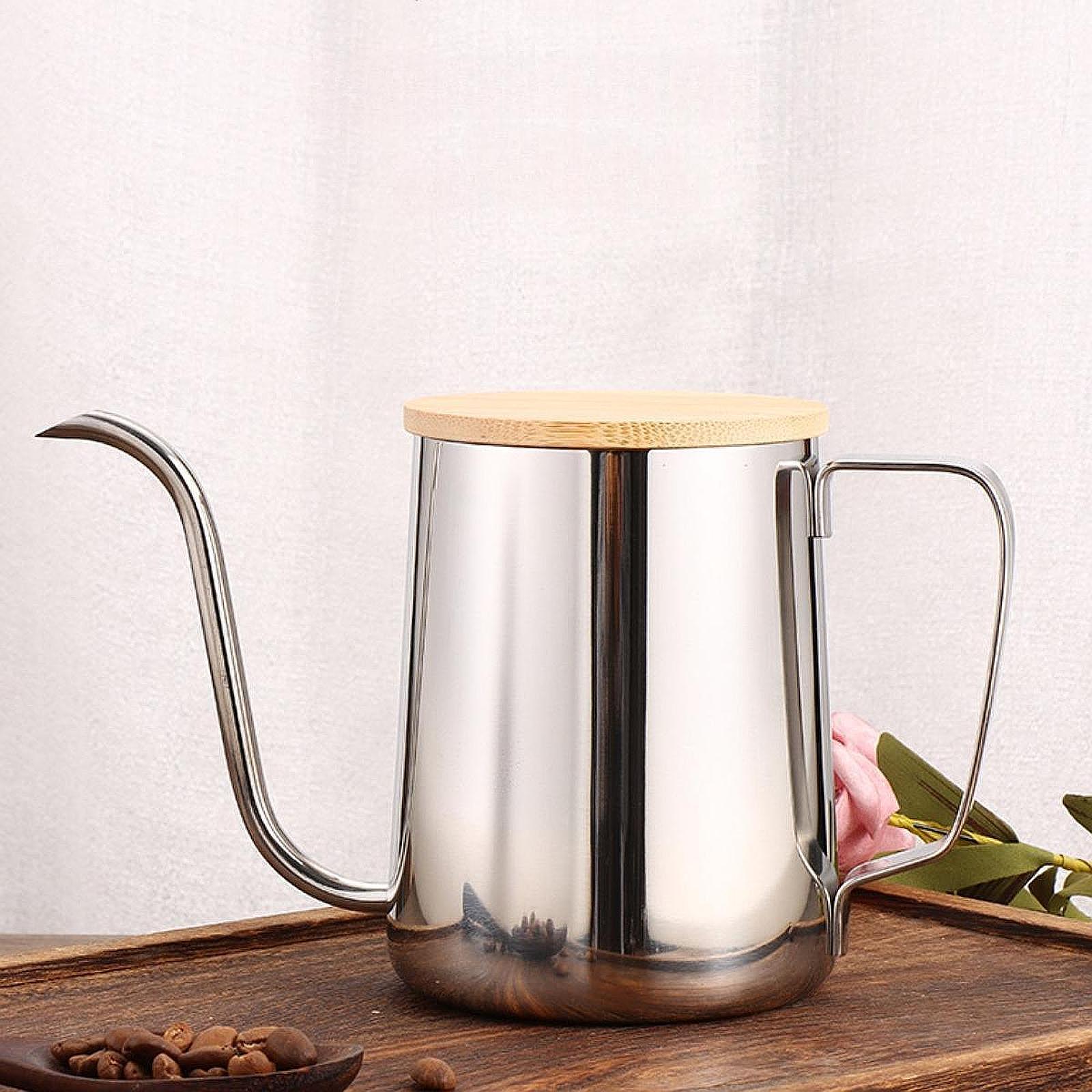 주전자 캠핑 커피 포트 600ml 긴 주둥이 차 주전자 - Outdoor Indoor Camping 리뷰 및 가격