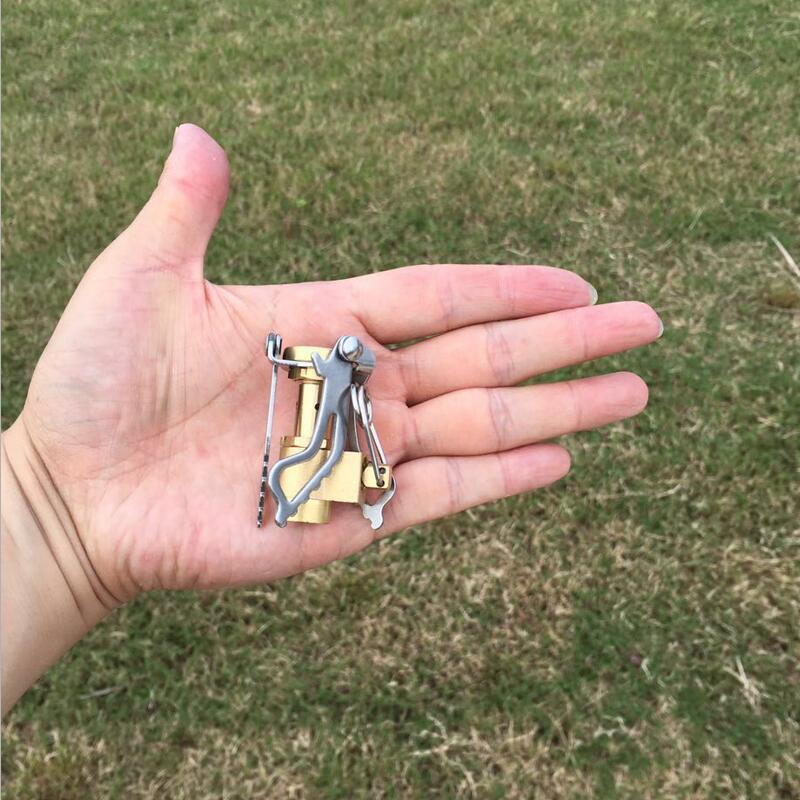 슈퍼 미니 캠핑 스토브 3000W 야외 포켓 가스 버너 - Outdoor Camping Sink 리뷰 및 가격