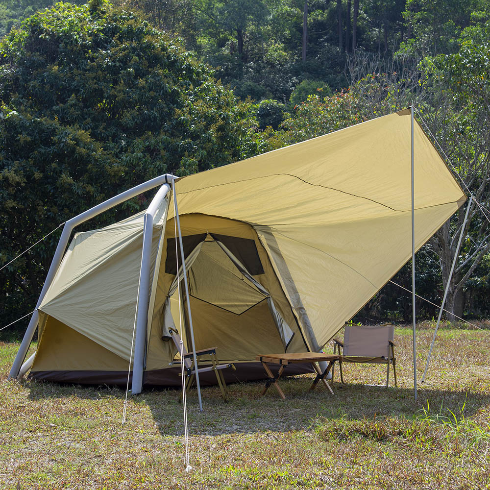 초경량 블랙 캠핑 텐트, 빠른 자동 개방 2-in-1  - Outdoor Camping Canopy 리뷰 및 가격