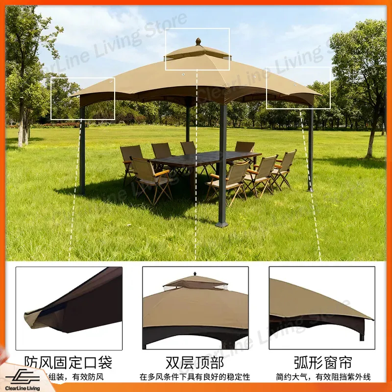 야외 캠핑 캐노피 텐트 10x12피트 차양막 방수 UV - Outdoor Camping Canopy 리뷰 및 가격