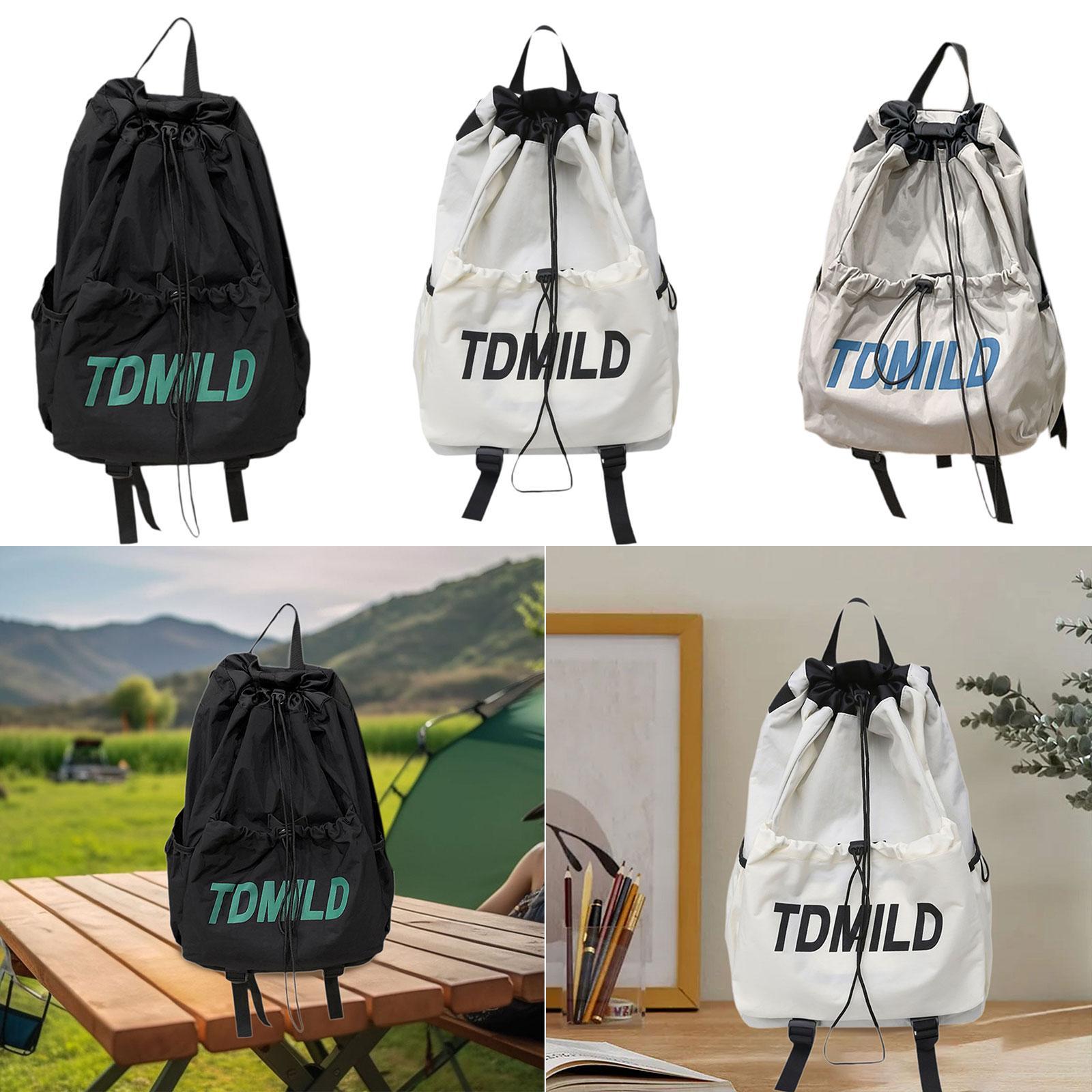 드로스트링 백팩 방수 캐주얼 가방 비치 스포츠 가방 캠 - Outdoor Camping Backpack 리뷰 및 가격